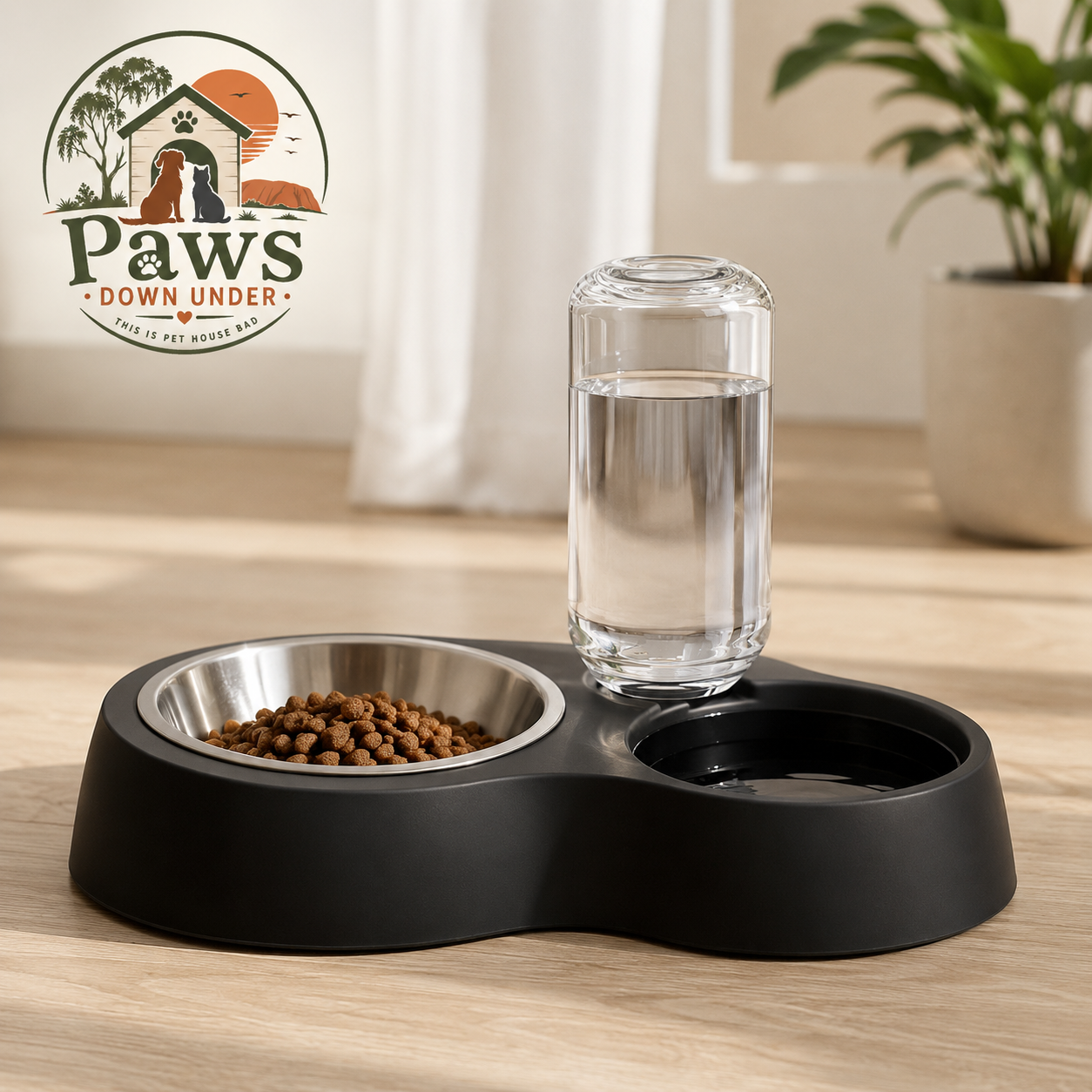 Automatic Pet Feeder & Water Dispenser